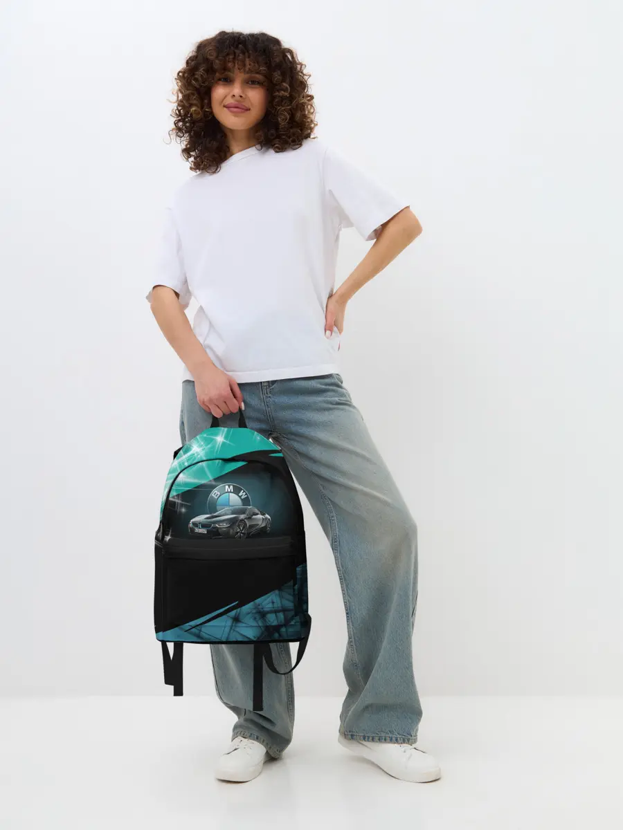 Рюкзак джинсовый / BMW