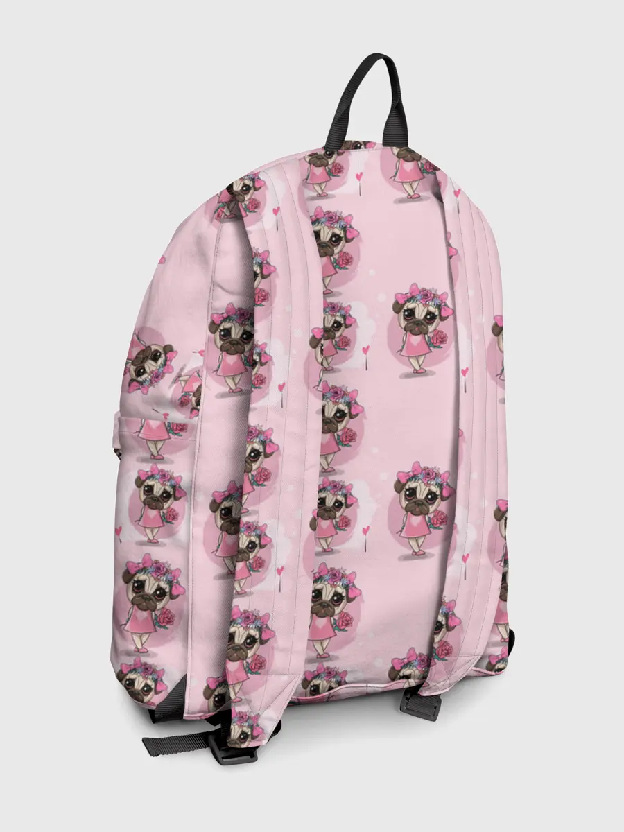 Рюкзак джинсовый / Милая собачка