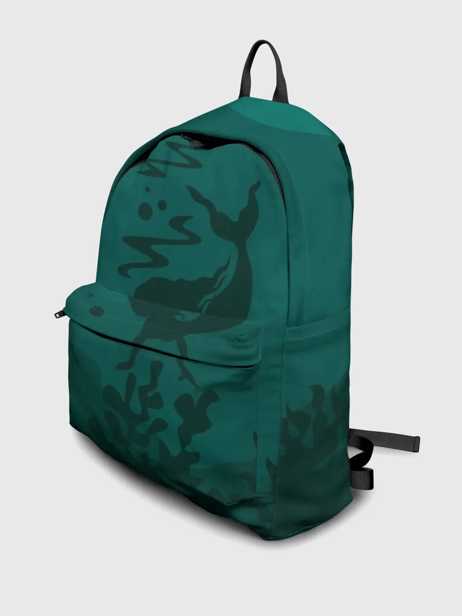 Рюкзак джинсовый / Русалка