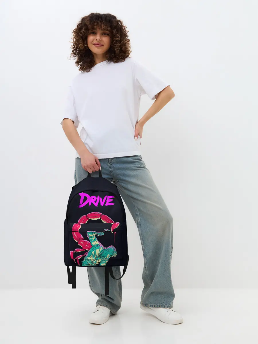 Рюкзак джинсовый / драйв фильм