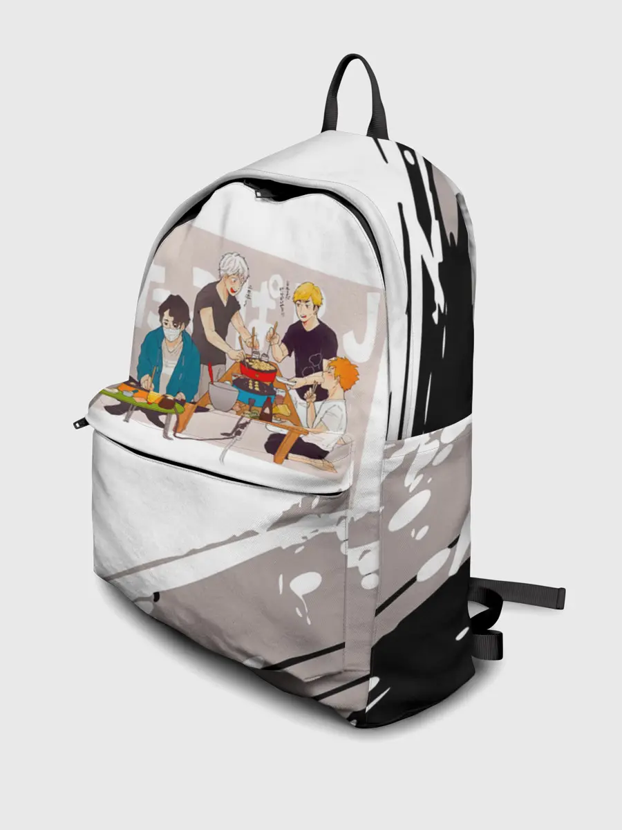 Рюкзак джинсовый / Обед на четверых. ВОЛЕЙБОЛ!!