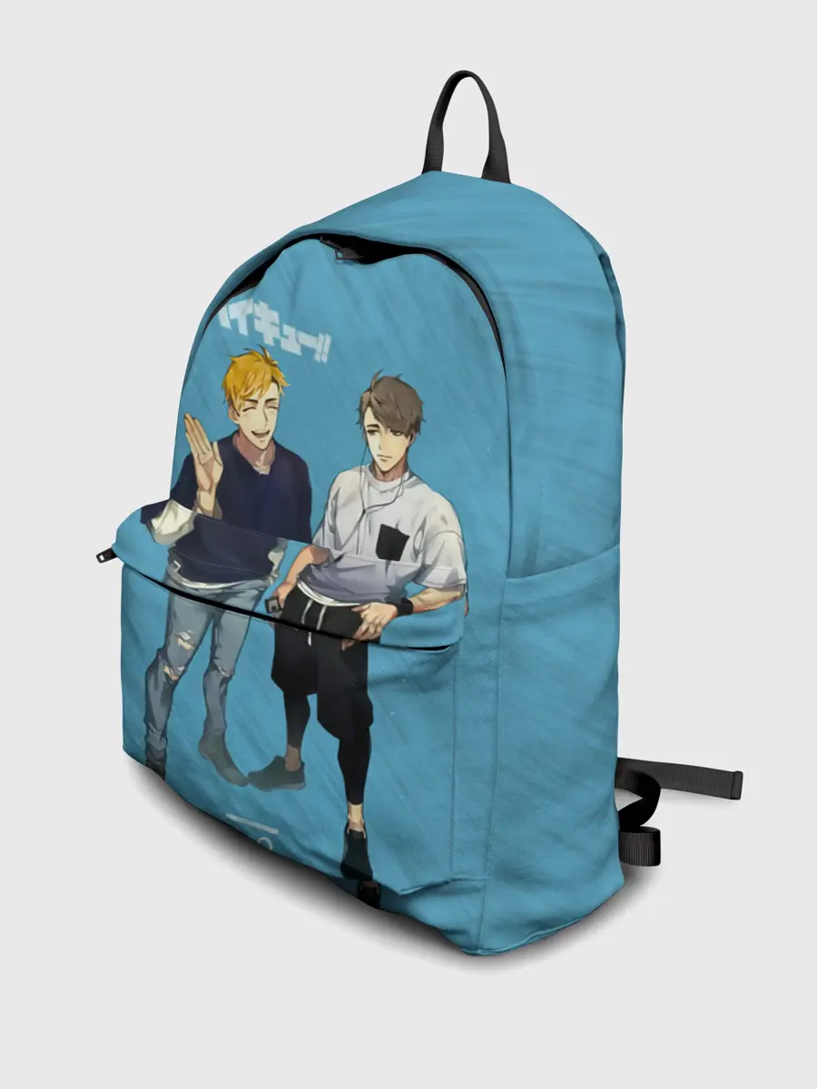 Рюкзак джинсовый / Старшая Инаризаки | Haikyuu!!
