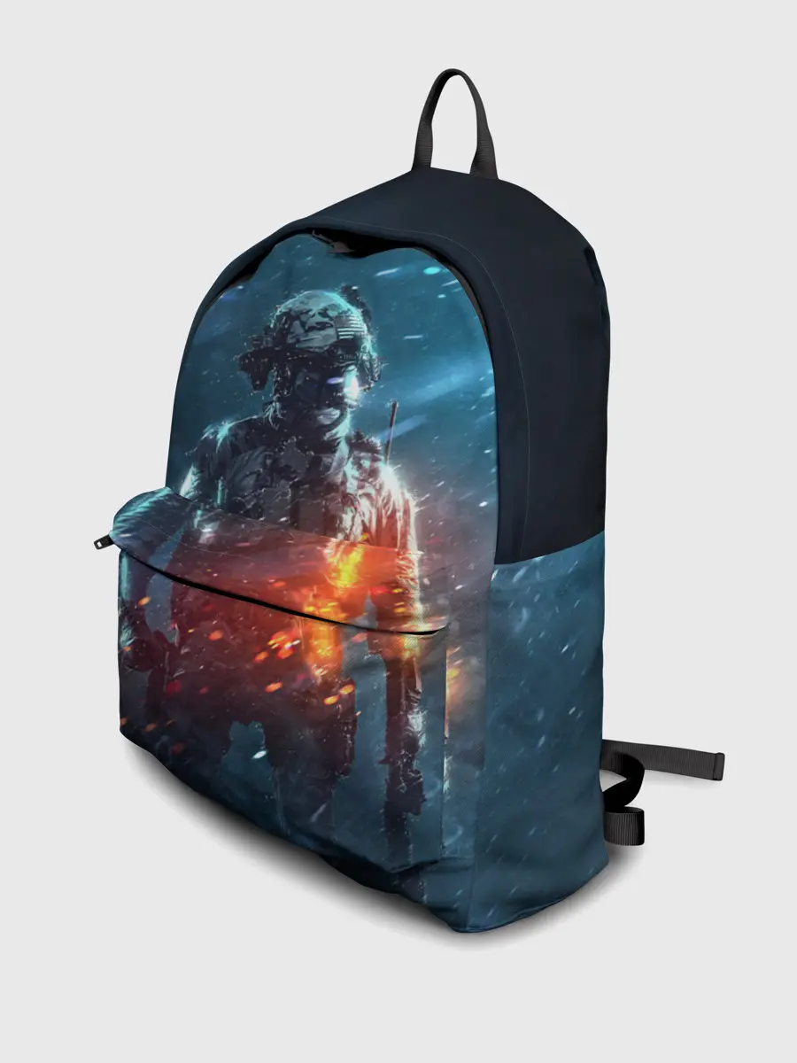 Рюкзак джинсовый / BATTLEFIELD / Батлфилд