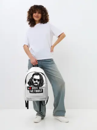 Рюкзак джинсовый / In Dude we trust