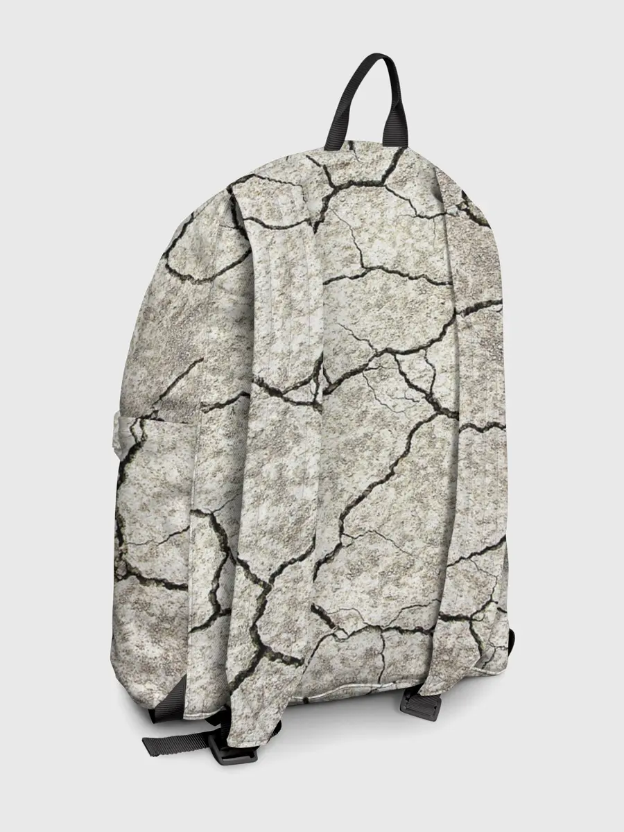 Рюкзак джинсовый / Трещины на земле