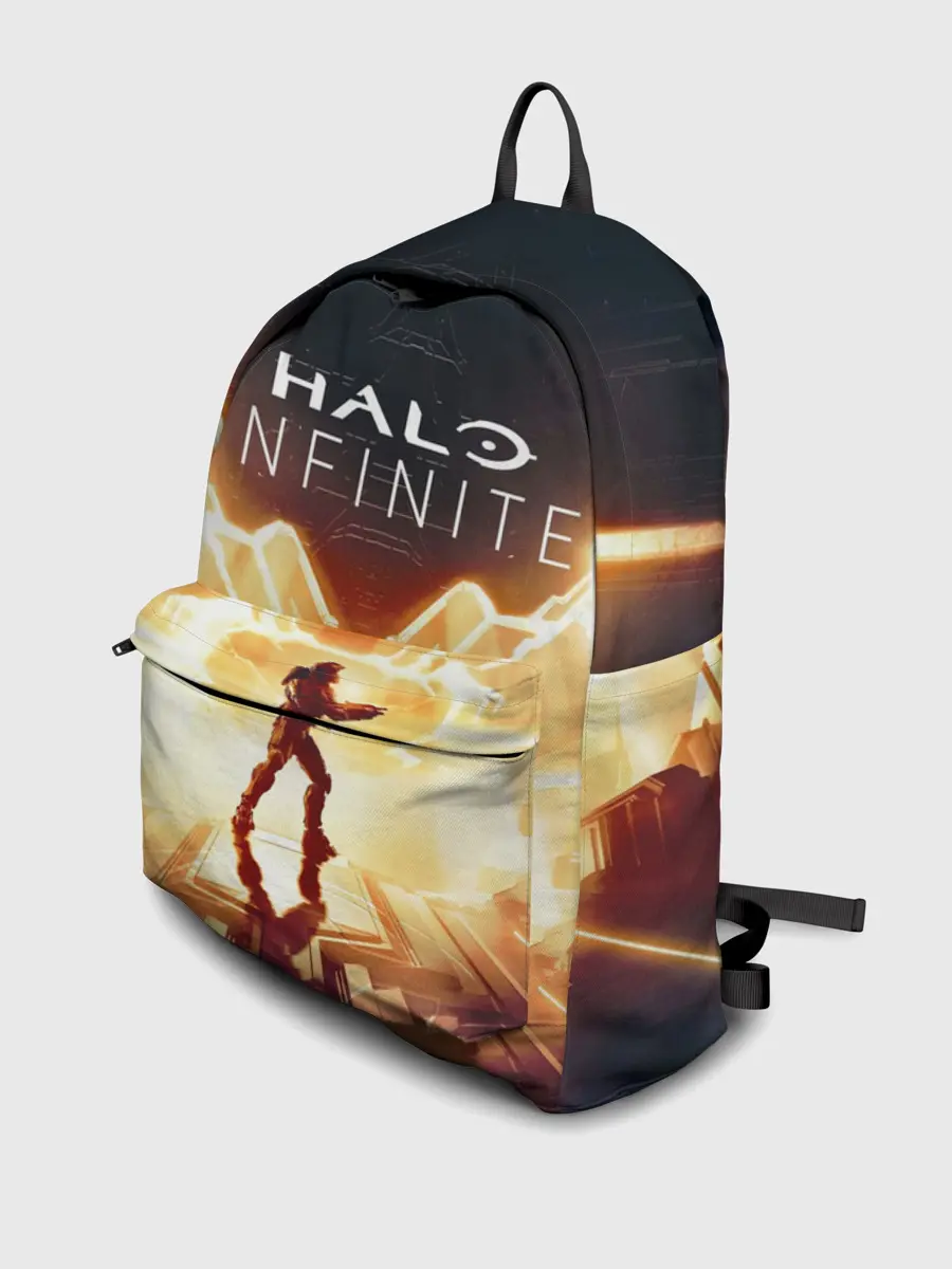 Рюкзак джинсовый / Halo infinite Мастер Чиф