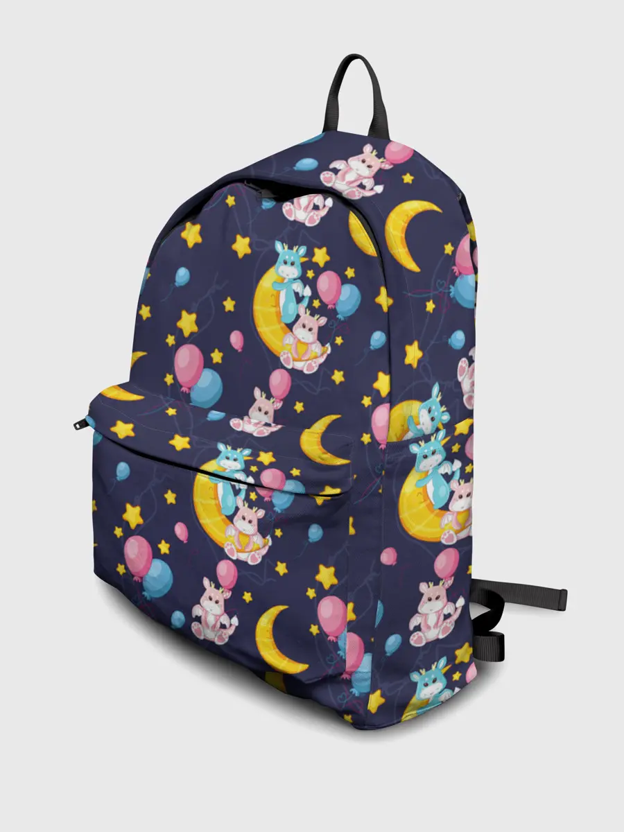 Рюкзак джинсовый / Ночные дракончики