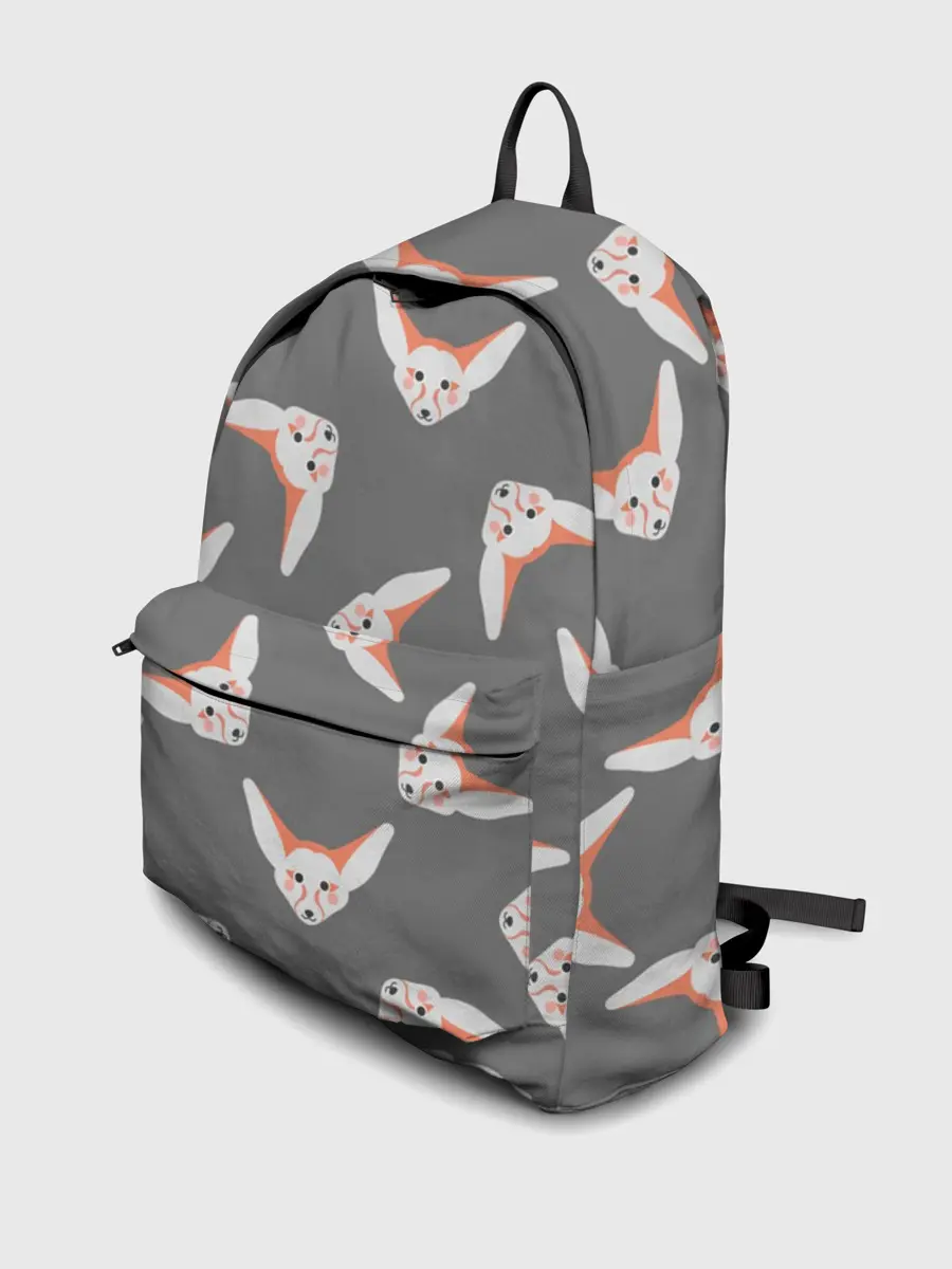 Рюкзак джинсовый / Лиса Фенек