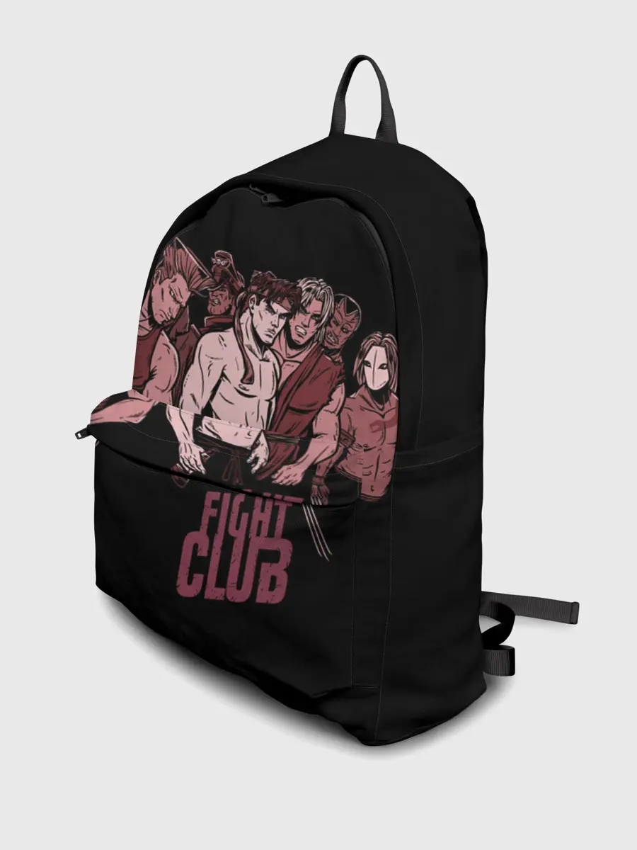 Рюкзак джинсовый / Fight Club x Street Fighter