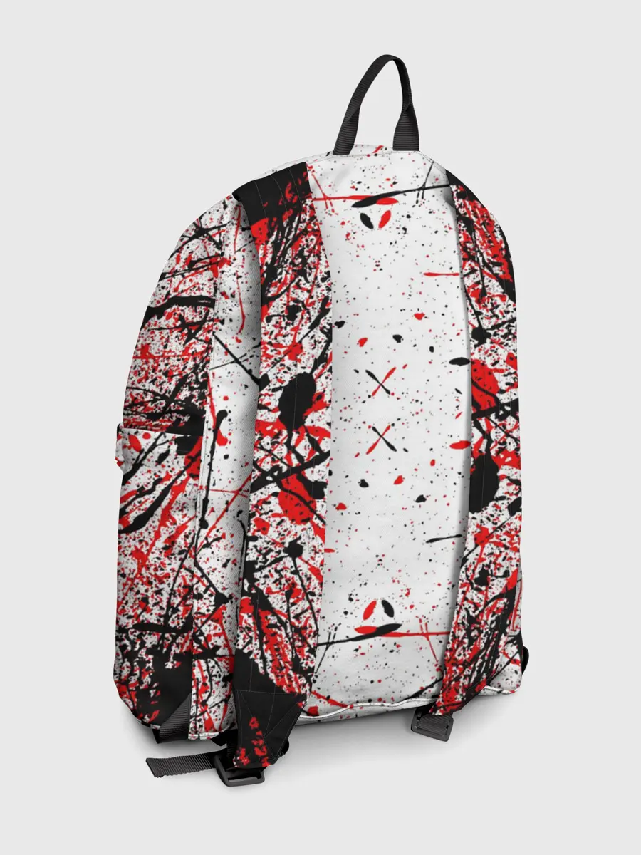 Рюкзак джинсовый / БЕРСЕРК рваный лого