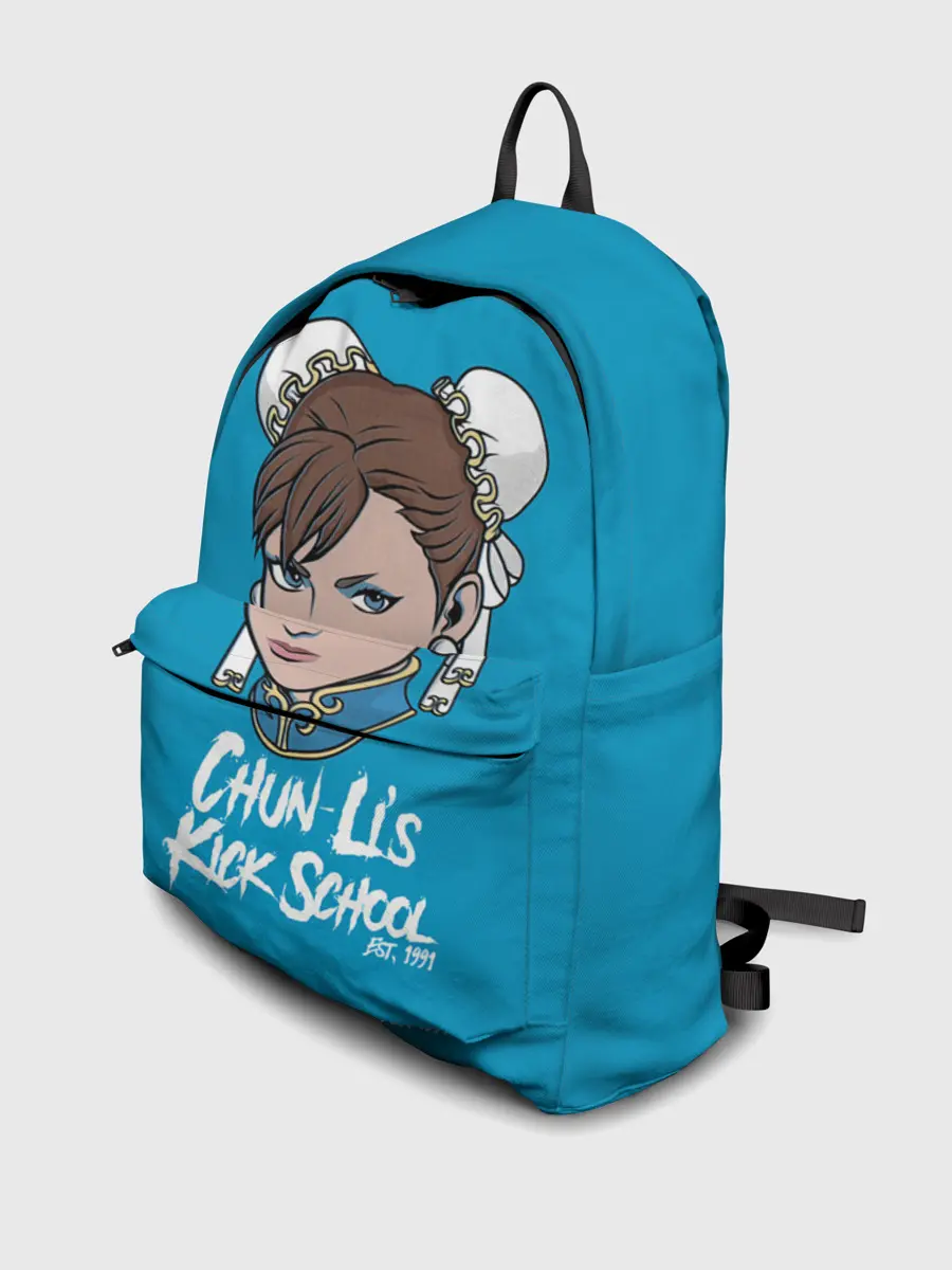 Рюкзак джинсовый / Chun Lis Kick School