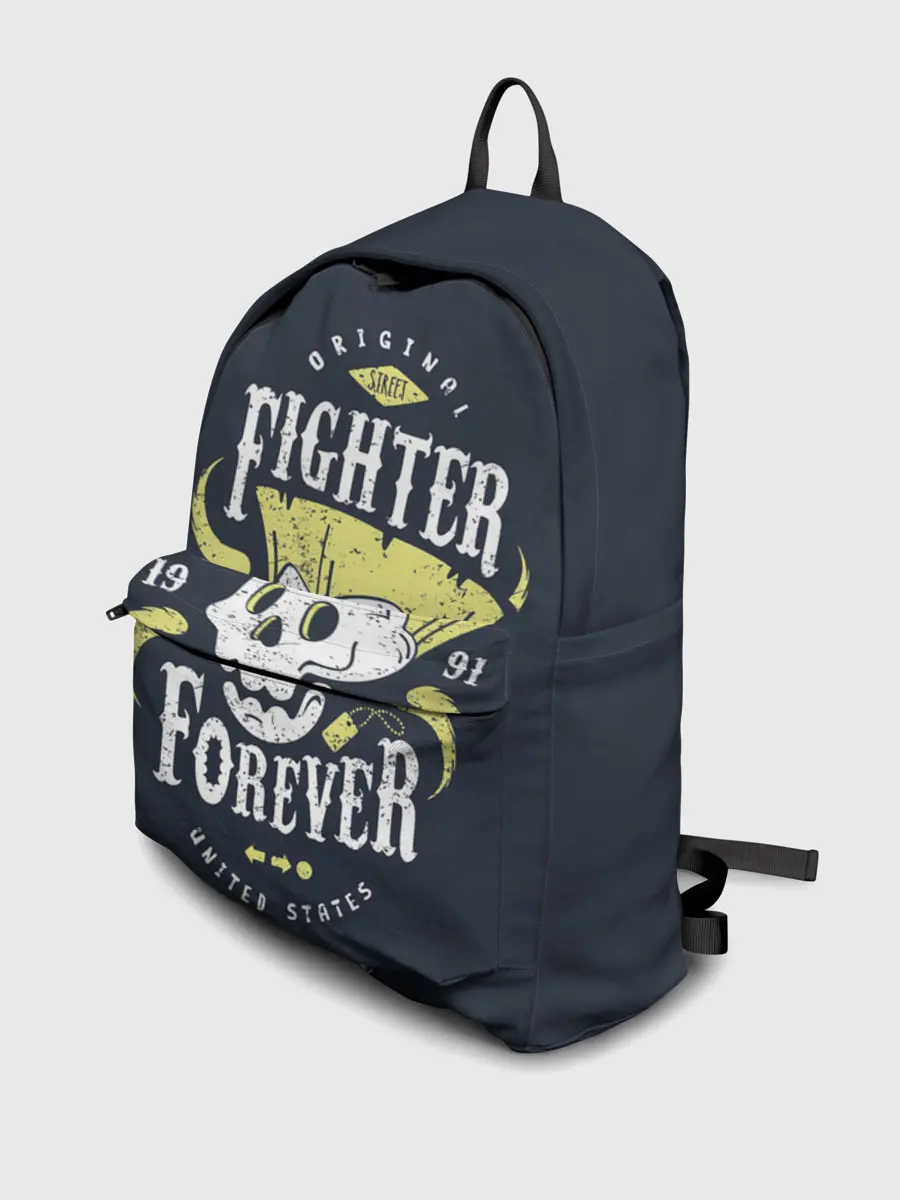 Рюкзак джинсовый / Fighter forever