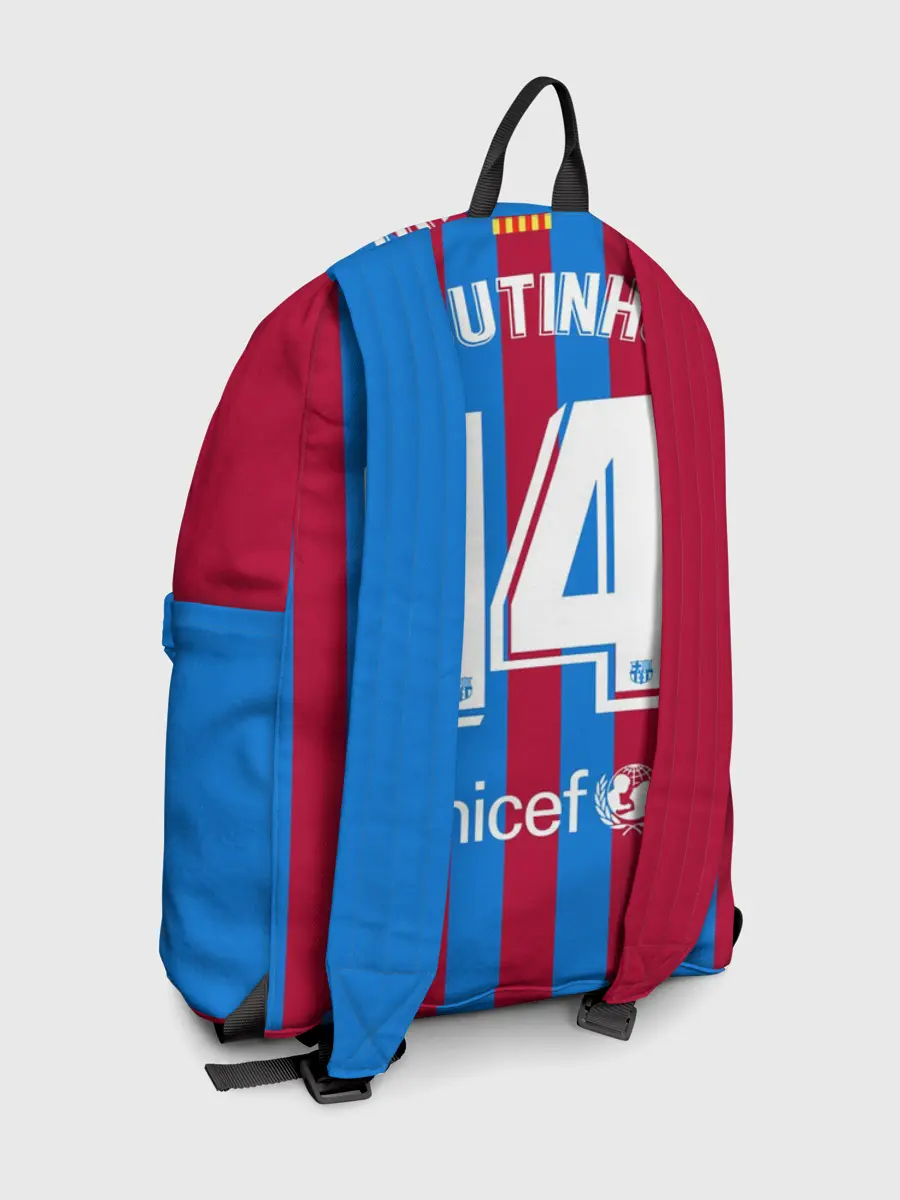 Рюкзак джинсовый / Форма Коутиньо Барселона 21/22