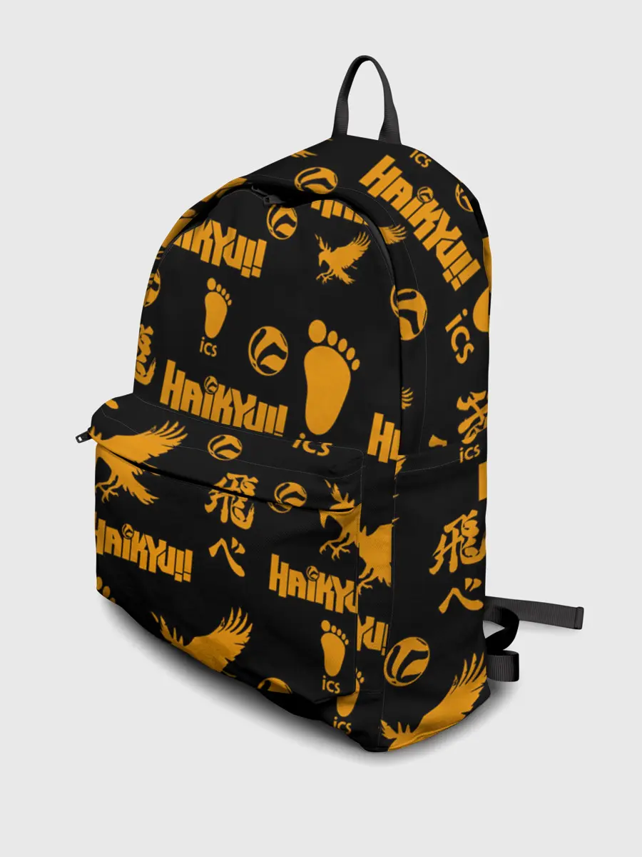 Рюкзак джинсовый / Haikyu!! | ВОЛЕЙБОЛ!! элементы