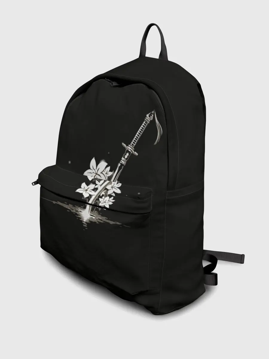 Рюкзак джинсовый / Nier - Sword and Flowers