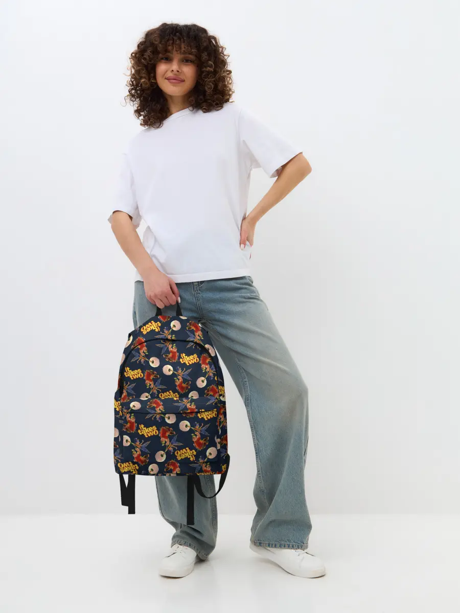 Рюкзак джинсовый / It Takes Two pattern