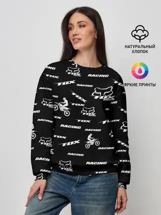Женский свитшот / ФОРМА ДЛЯ МОТОКРОССА FOX | MOTOCROSS FOX