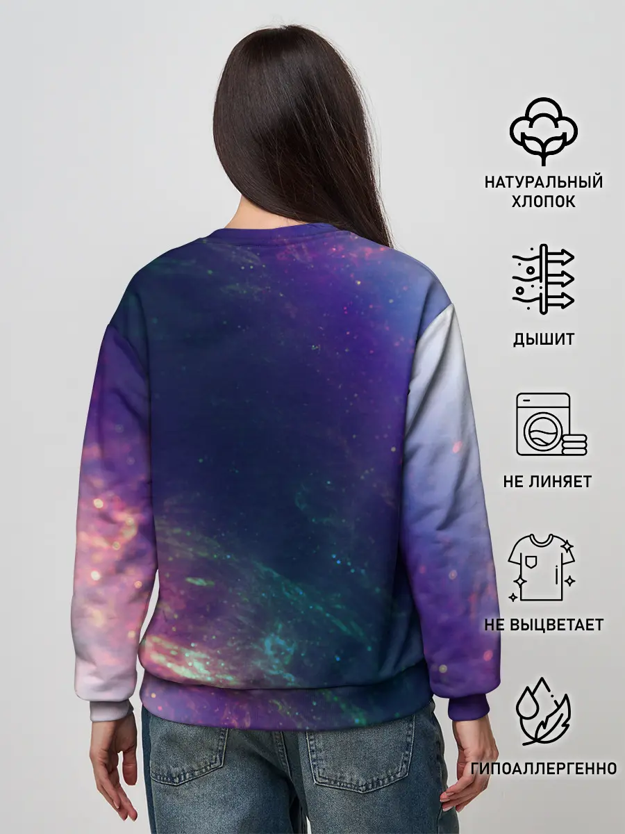 Женский свитшот / NASA / НАСА