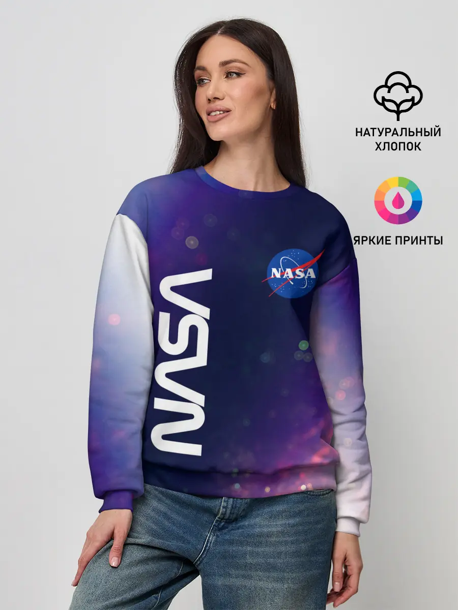 Женский свитшот / NASA / НАСА