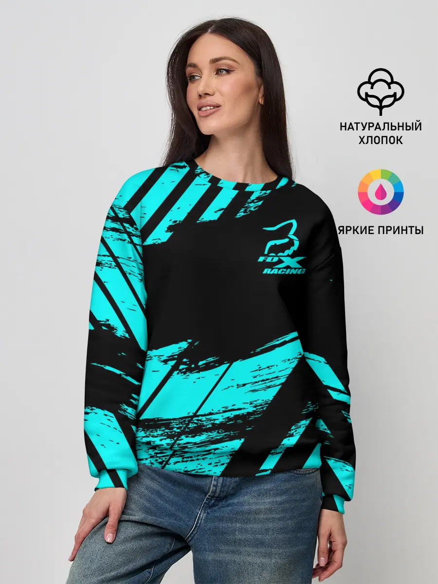 Женский свитшот / Форма для мотокросса FOX