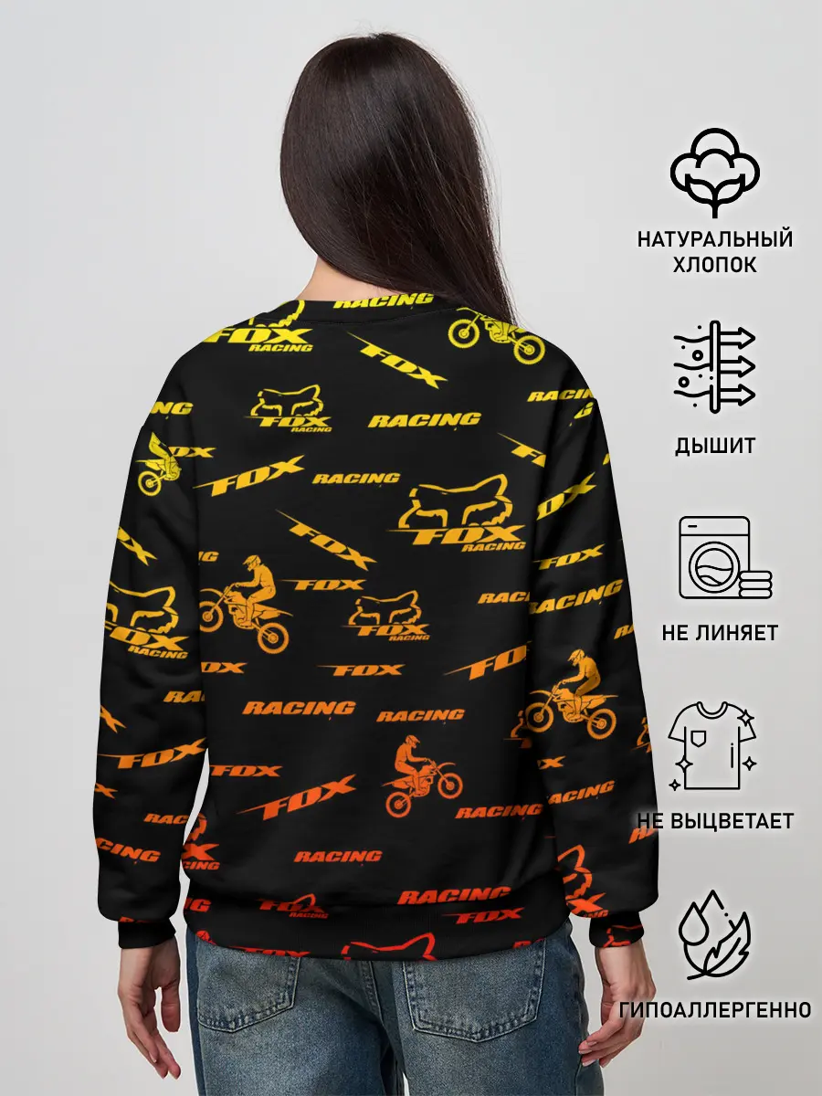 Женский свитшот / Форма для мотокросса FOX