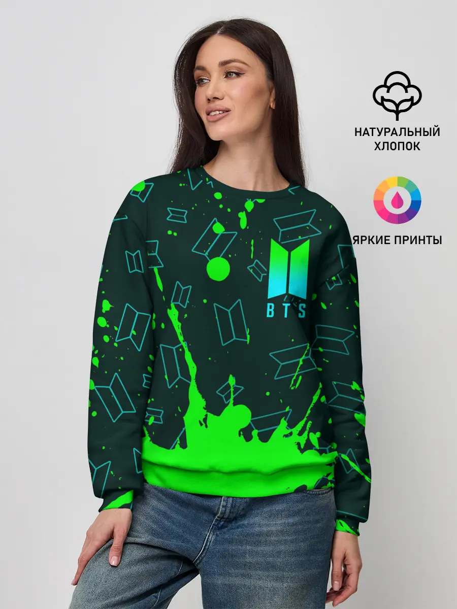 Женский свитшот / BTS / БТС