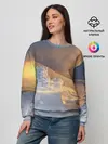Женский свитшот / Снежная долина