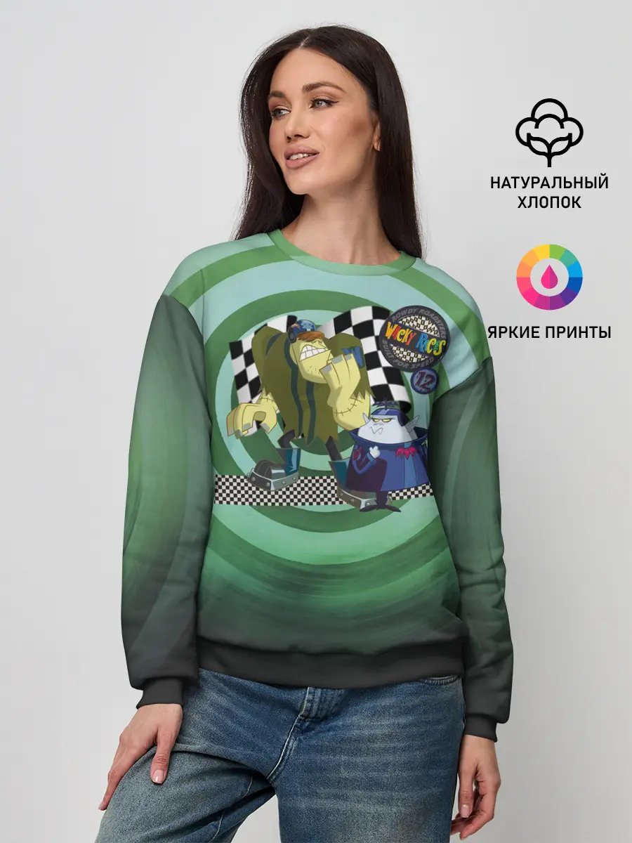 Женский свитшот / Tiny and Bella Team