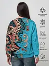 Женский свитшот / Цветочная фантазия