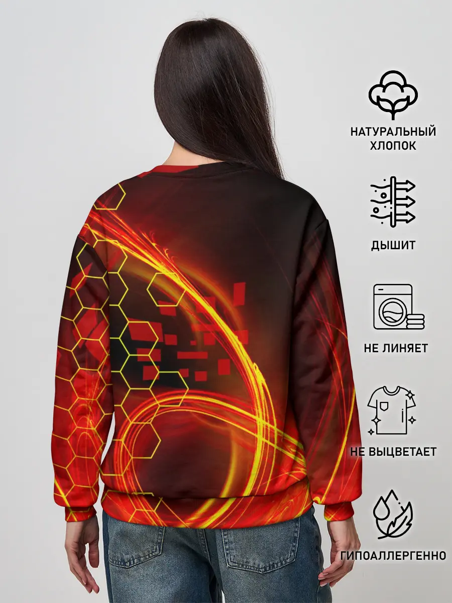 Женский свитшот / Ван Пис | Луффи 4 гир