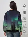 Женский свитшот / Северное сияние