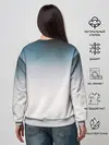Женский свитшот / КОСМОНАВТ В МОРЕ