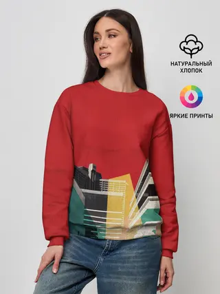 Женский свитшот / архитектура