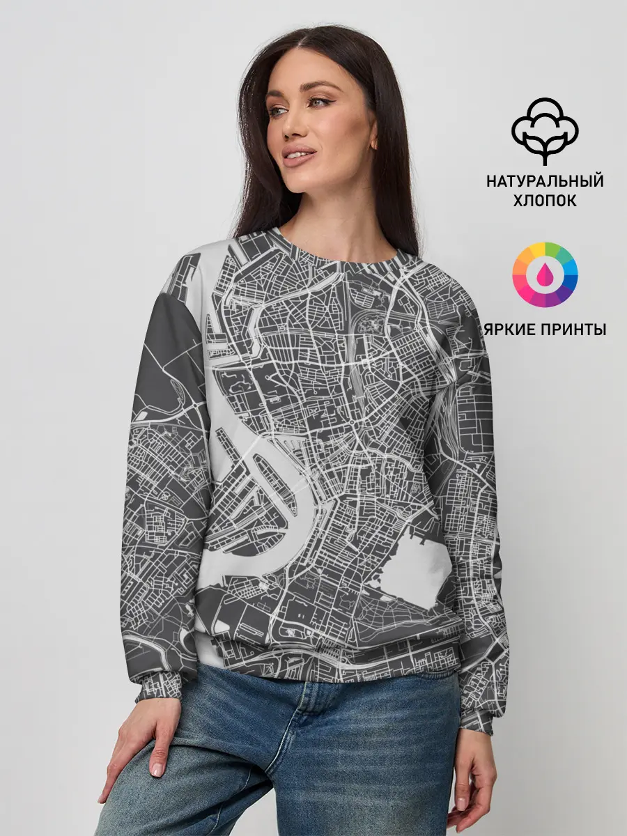 Женский свитшот / генплан