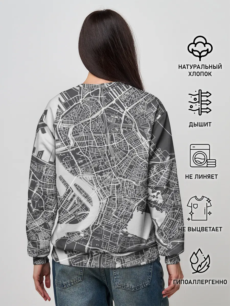 Женский свитшот / генплан