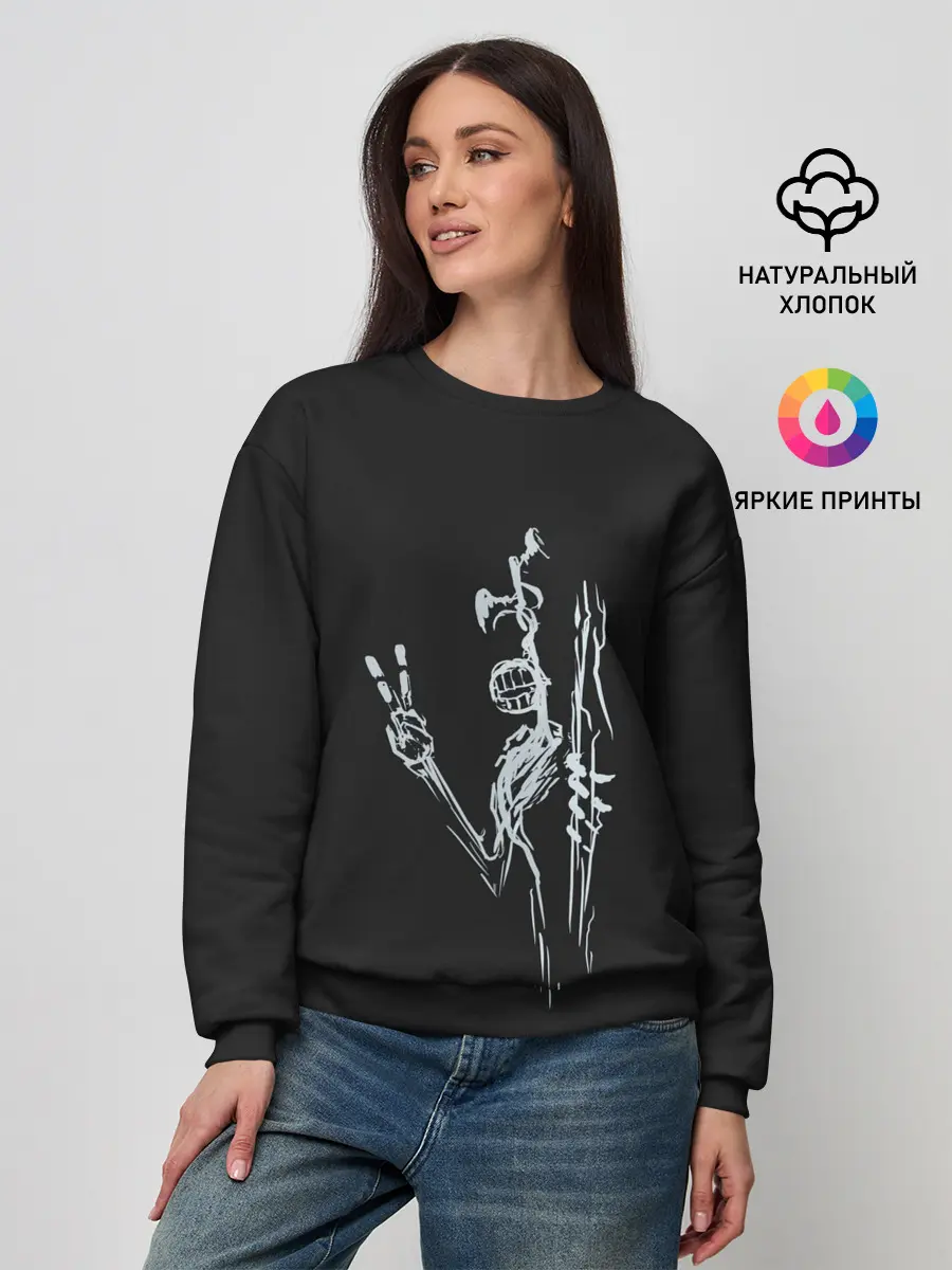 Женский свитшот / Сиреноголовый