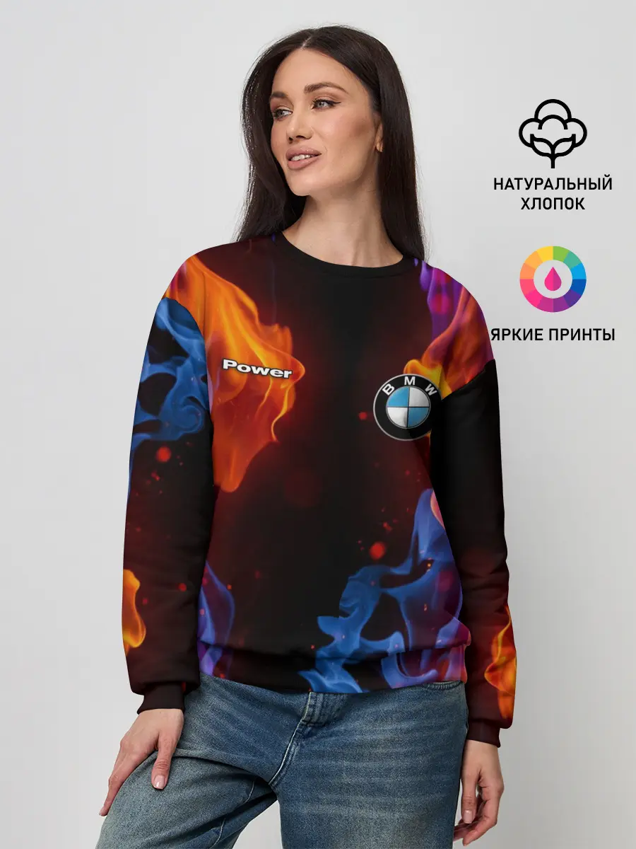 Женский свитшот / BMW