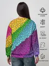 Женский свитшот / Яркая мозаика