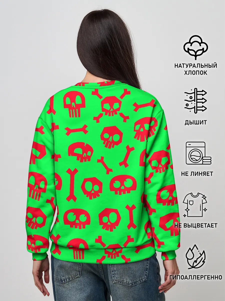 Женский свитшот / Undertale | Sans