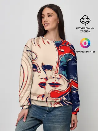 Женский свитшот / Маски