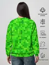 Женский свитшот / MINECRAFT CREEPER