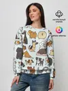 Женский свитшот / Собаки