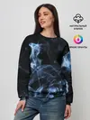 Женский свитшот / ДЫМ