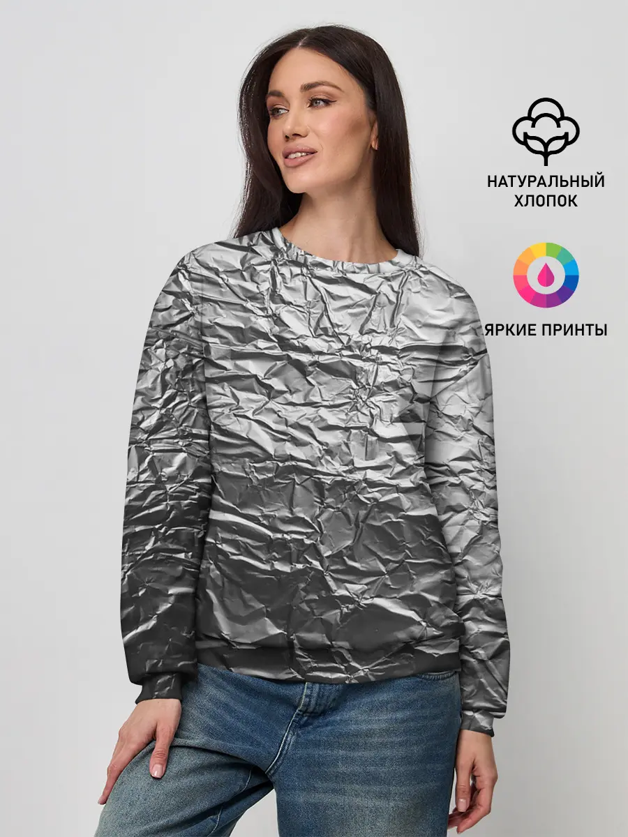 Женский свитшот / Фольга