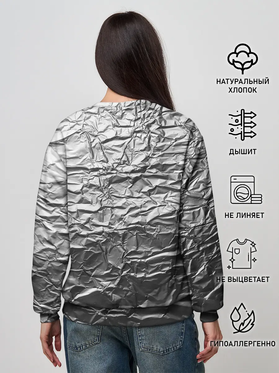 Женский свитшот / Фольга