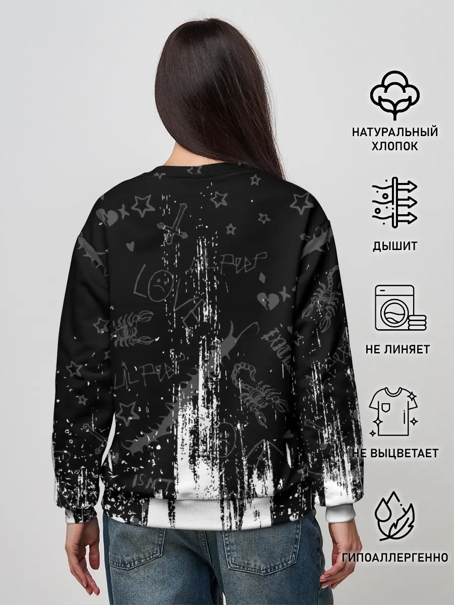 Женский свитшот / LIL PEEP / ЛИЛ ПИП