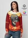 Женский свитшот / PUBG Skull