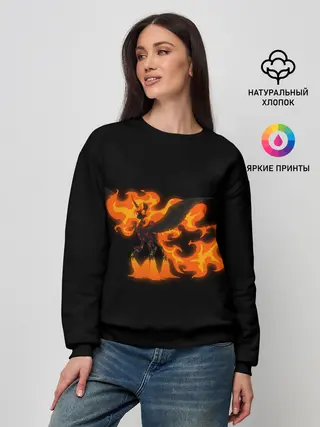Женский свитшот / Лавовая принцесса Дейбрейкер