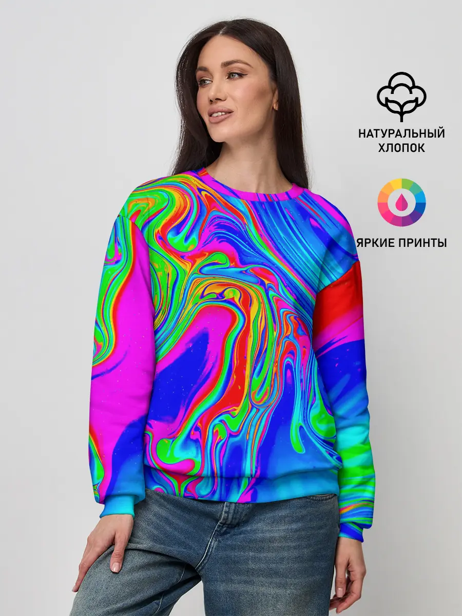 Женский свитшот / Краска