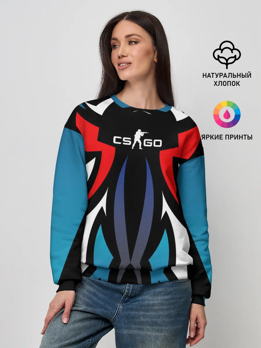 Женский свитшот / Counter Strike Gaming Gear